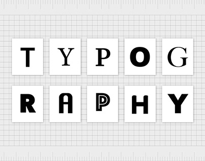 Typography Cube