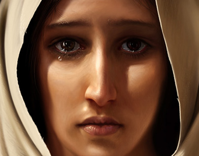 Mary, Mother of Jesus Painting