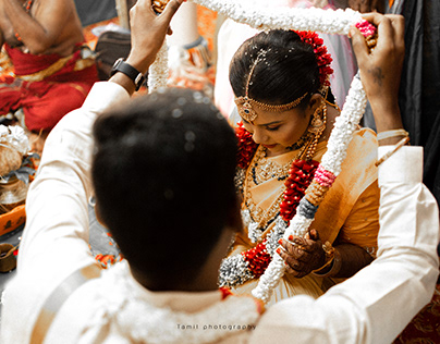 Tamil wedding ritual candids