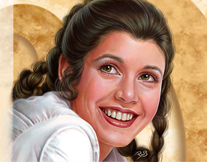 Princess Leia illustration