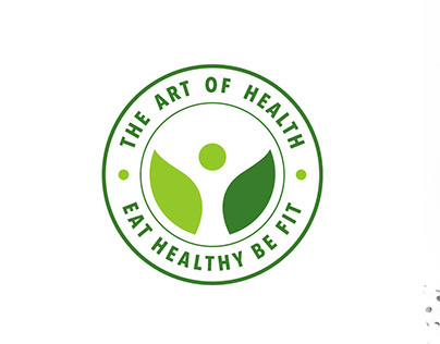 THE ART OF HEALTH logo design concept