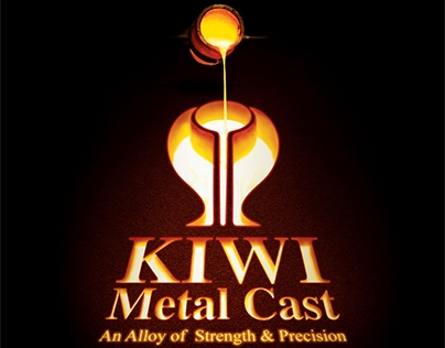 Kiwi Metal Cast Poster
