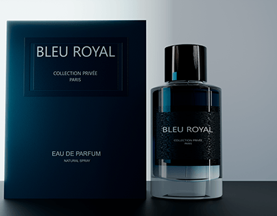 Diseño de Bleu Royal en Blender 4.0