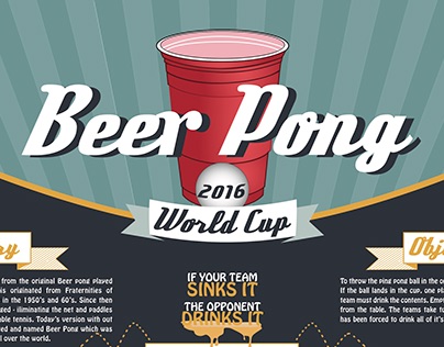 Beer Pong Infographic