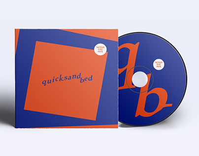 quicksand bed - 'NEVER SAD GUY' EP album design