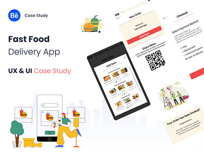 Food Delivery App - UX & UI Case Study