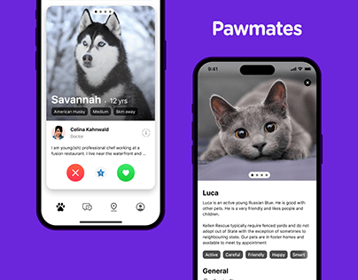 Pawmates App Design