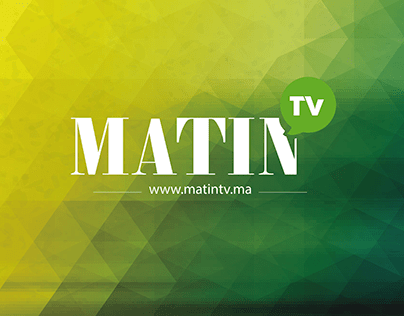 Habillage visuel extérieur Matin TV