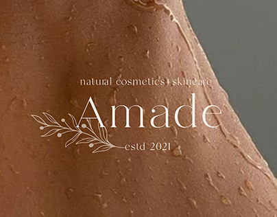Amade/Логотип для бренда натуральной косметики