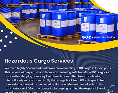Hazardous cargo services