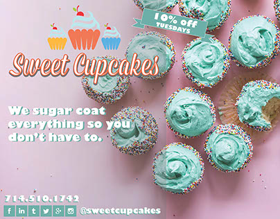 Sweet Cupcakes Poster