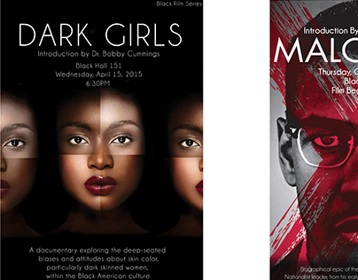 Dark Girls/Malcolm X Posters