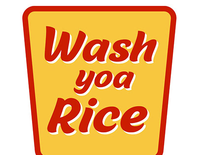 Wash Yoa Rice!