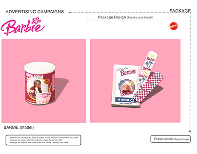 Barbie Package design. Lisa Promotions