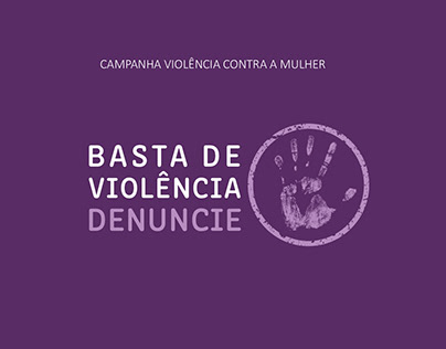 Campanha violência contra a mulher