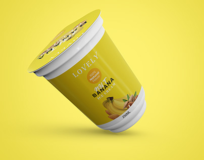 Cup ice Cream - Label Design