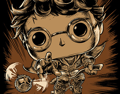 Harry Potter. Quidditch Pop! tee