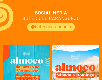 Social Media Boteco do Caranguejo