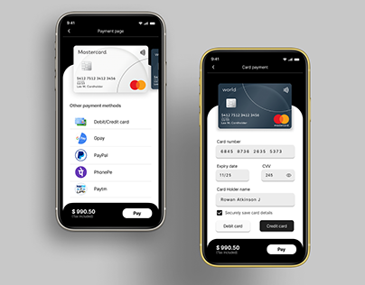 Payment ? Checkout page UI
