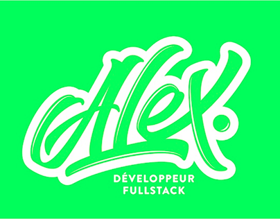 Lettering Logotype / Développeur Fullstack