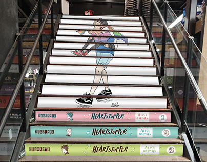 Escada Livraria Leitura