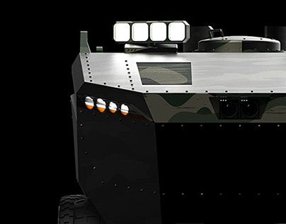 Project thumbnail - GR-646 Amphibious Military Transport Vehicle