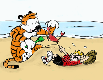 Calvin and Hobbes Vacation