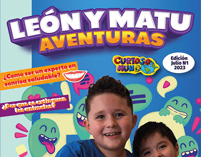 Revista infantil: LEÓN Y MATU AVENTURAS.