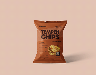 tempeh chips package design