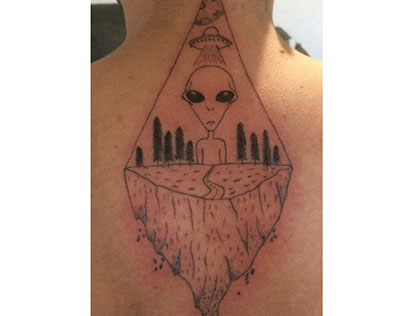 Alien Tattoo