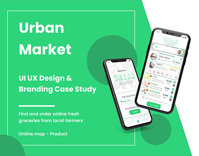 Urban Market - UI UX Design and Branding