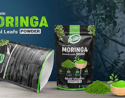 Moringa Pouch packing Design