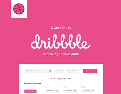 Redesigning Dribbble Jobs
