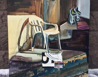 "A Chair" painting