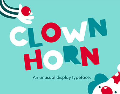 Clown Horn Typeface