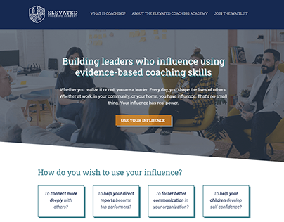 Elevated Coaching Academy Web Design + Online Presence