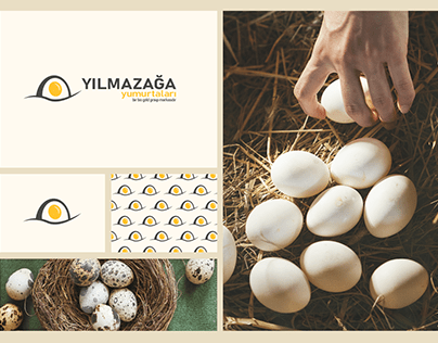 Yılmazağa yumurtaları Logo Design