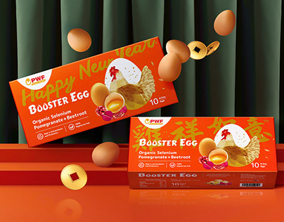 Booster Egg CNY Gift Box Packaging | 新 春 包 装
