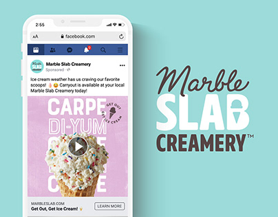 Marble Slab Creamery Digital Campaign