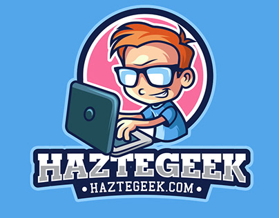 Geek Mascot Logo