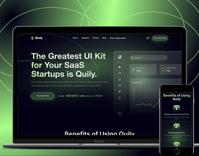 The Greatest Ul Kit for Your SaaS Startups.