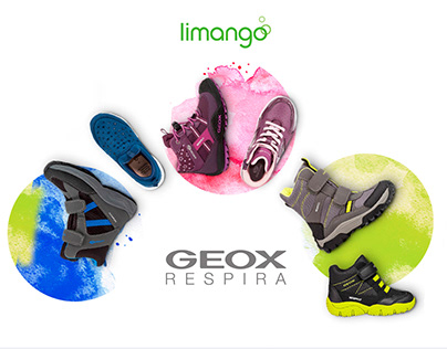 Facebook campaing for Geox - Limango, grafic design