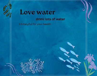 love water