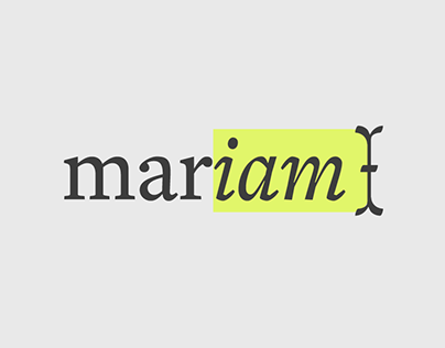 Mariam Al Ameri - Personal Brand Identity
