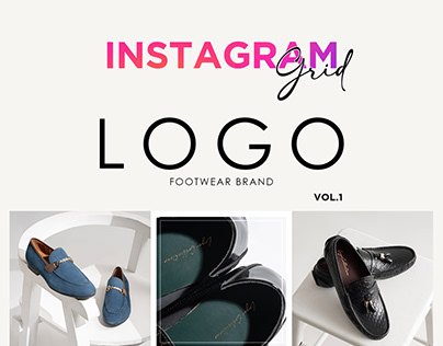 Instagram Grid LOGO Pakistan luxury footwear brand
