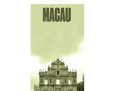 Modern Poster Design Series Macau
