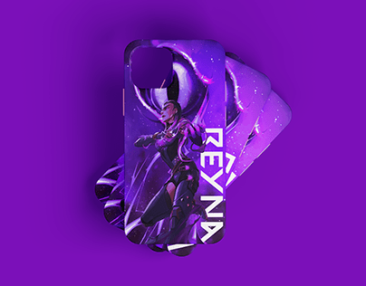 Reyna from Valorant: Stylish Phone Case Design