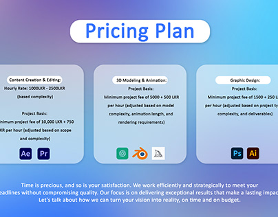 Pricing Plan