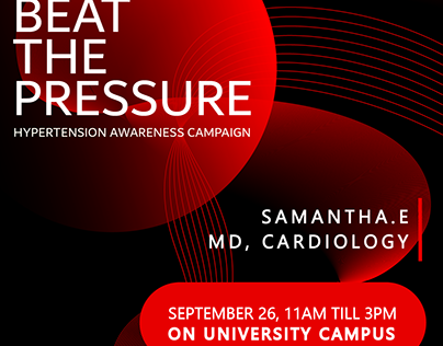 Beat The Pressure - A Hypertension Awareness campaign