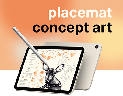 Placemat concept art